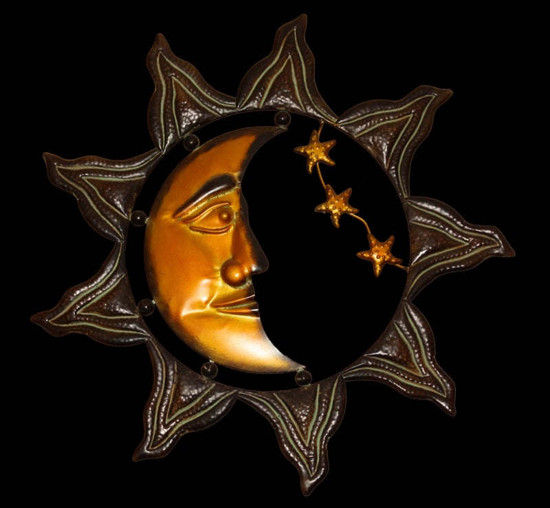 Sun and Moon Wall Art